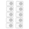 thumbnail image 2 of Soporte De Exhibición De Losa De Monedas, 10 Soportes De Losa De Moneda De Dólar De Plata Resistente A Los Arañazos De 40 Mm Para La Paz, 2 of 7