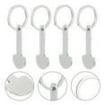 thumbnail image 3 of 4Pcs Trolley Tokens Keychain Shopping Trolley Tokens Pendant Tokens Key Buckle Trolley Tokens Key Ring, 3 of 9