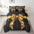thumbnail image 2 of Castle Fairy Kids Teens Adults Old Fashion Cheetah Print Bow Twin Bedding Sets 7-Piece,Cartoon Bow Knot Bedding Comforter Set Microfiber,Bling Glitter Breathable Sheet Sets,Luxury Bedroom Decor, 2 of 8