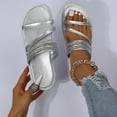 thumbnail image 3 of Women's Heeled Sandals Sexy Snake Print Stilettos Fashion Crisscross Strap Open Toe Gladiator High Heels Dress Pumps Shoes, 3 of 5