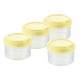 thumbnail image 3 of Botellas pequeñas para apretar Colamx 4 Uds Redondo Amarillo, 3 of 8