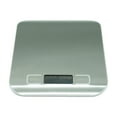 thumbnail image 2 of DFVPRO Kitchen Scale - Stainless Steel Platform, Accurate Volume in G, ML, OZ, KG, LB, Backlit LCD Display, Tare Function, Battery Saving Auto Shutoff, Space-saving Design, Easy to Measure - 7" x 5.5", 2 of 6