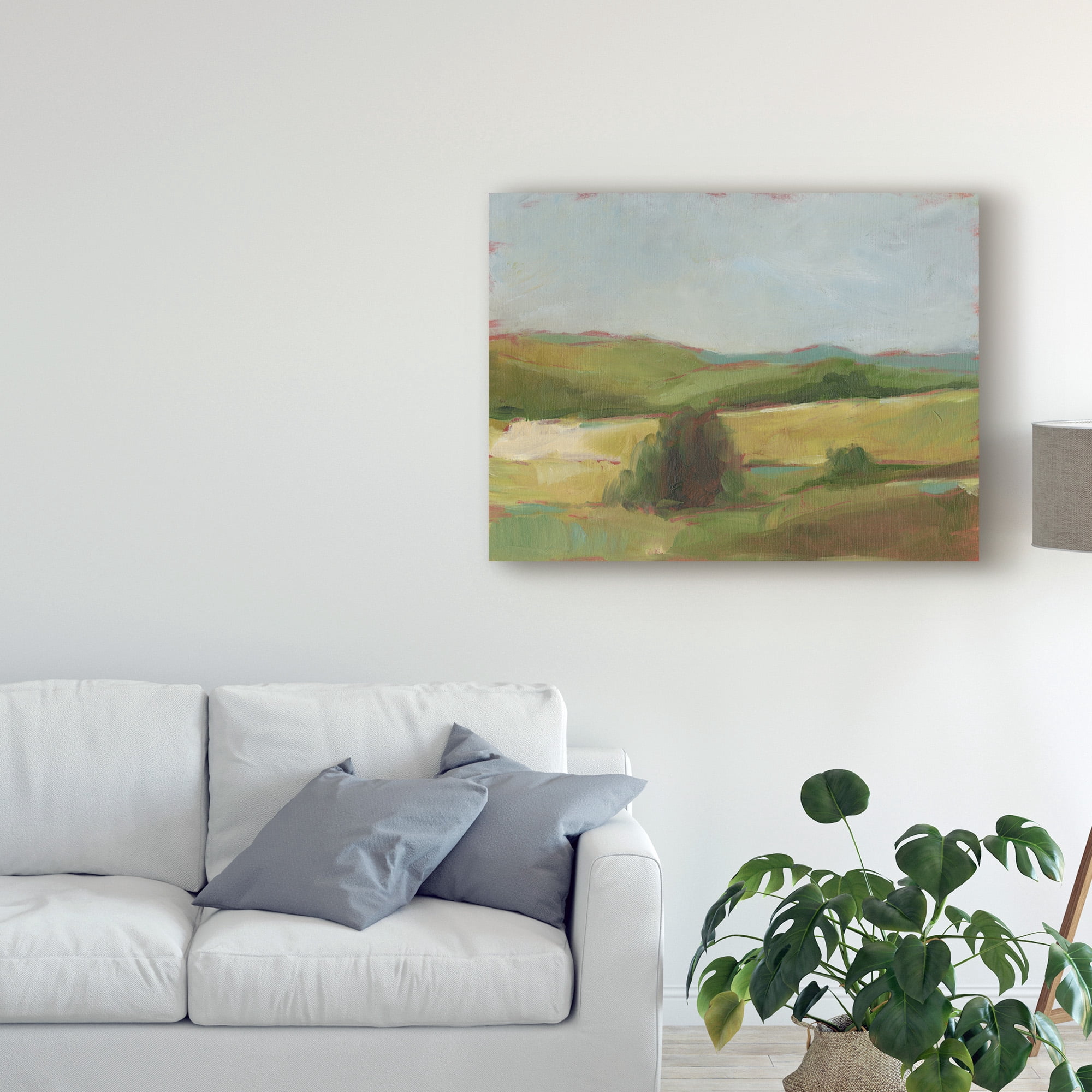 Trademark Fine Art 'Rolling Pasture II' Canvas Art by Ethan Harper