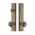 thumbnail image 6 of Grandeur Carr  Tall Plate Single Cylinder One Piece Knobset with Parthenon Knob, 6 of 6
