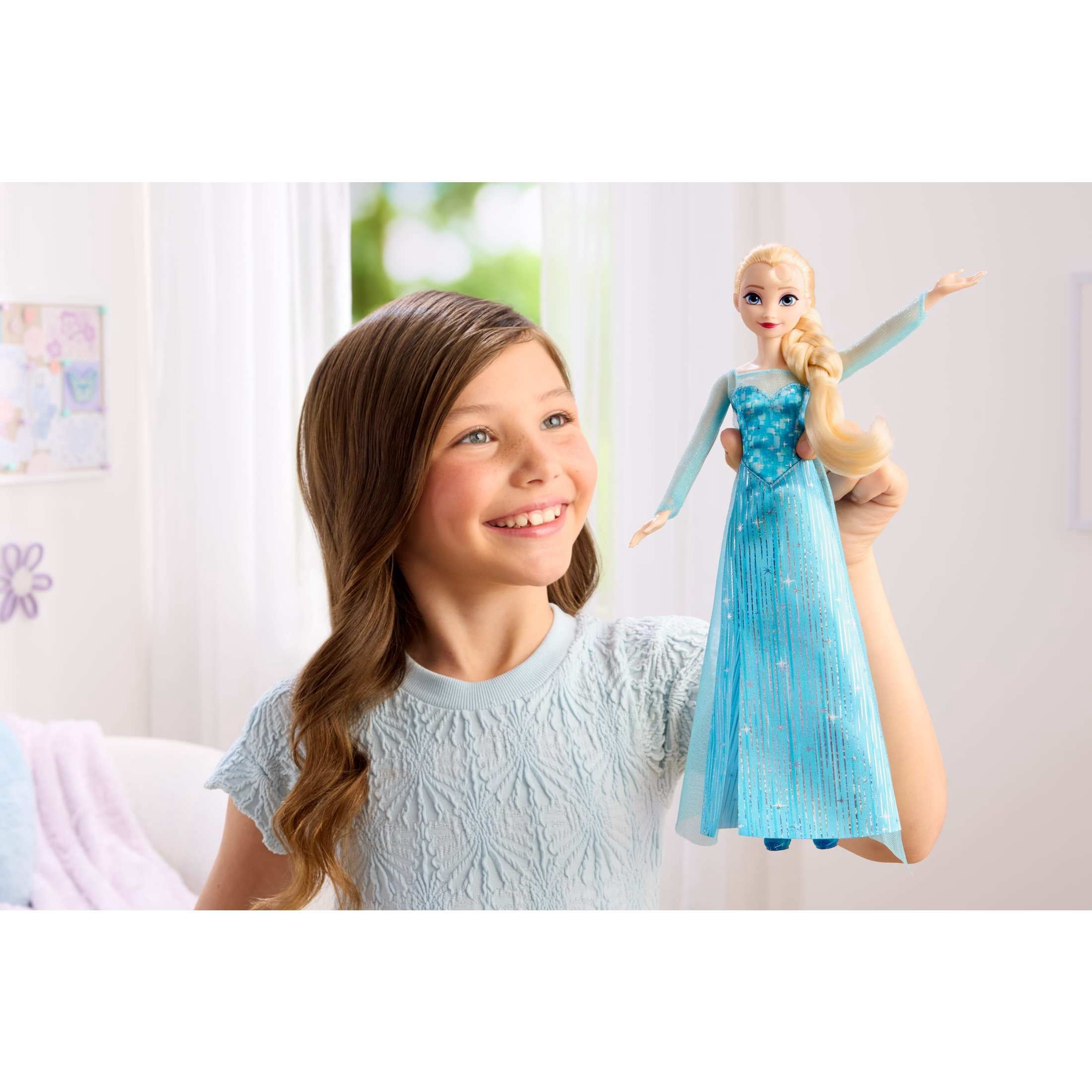 Disney Frozen Elsa Fashion Doll in Sparkling Removable Dress with