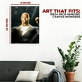 thumbnail image 3 of Black Adams Canvas Wall Art by Mavis Print- 18x24 inches DC Comics Wall Decor | HD Printed & Wooden framed wall art | UV & Water Resistant Modern Wall Decor for Gift | Kids room Decor | Made in USA, 3 of 5