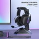 thumbnail image 5 of Ecomoment Auriculares Inalámbricos para Juegos, Auriculares para Juegos USB de 2,4 GHz con Micrófono Desmontable Compatible con PS5 PC Switch PC con Bluetooth 5.2, Cable de 3,5 Mm para Series Xbox, Luz USB, 40 H, Negro, 5 of 10