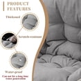 thumbnail image 5 of XINGAG Outdoor Chair Cushion, Swing Hanging Seat Cushion for Patio Garden Yard, 5 of 5