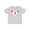 AC-Heather Grey, variant on First Birthday Weathered Baseball Design with Bats Boys or Girls Baby T-Shirt