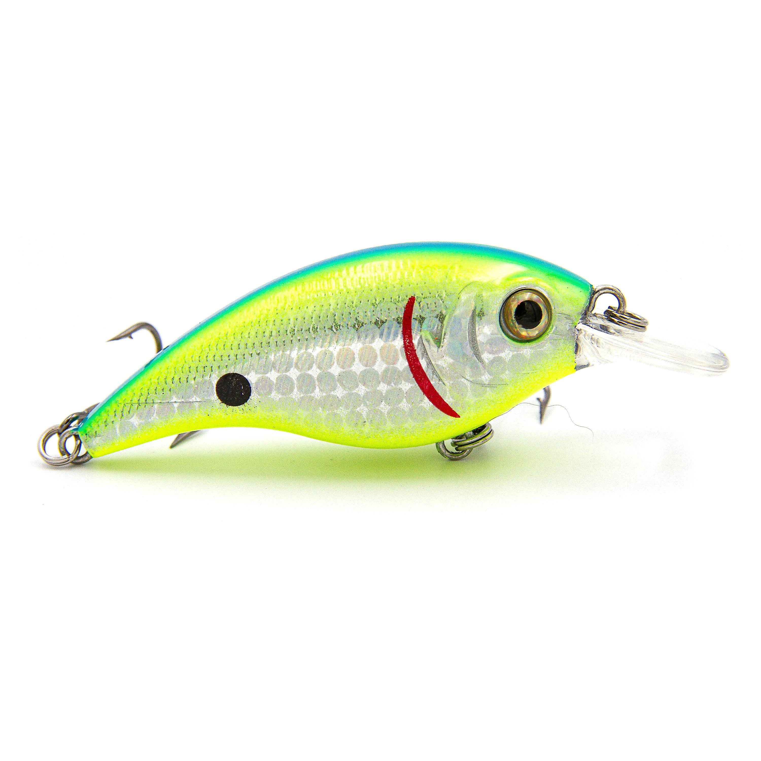 Ozark Trail 1/3 Ounce Lime Blue Crankbait Fishing Lure