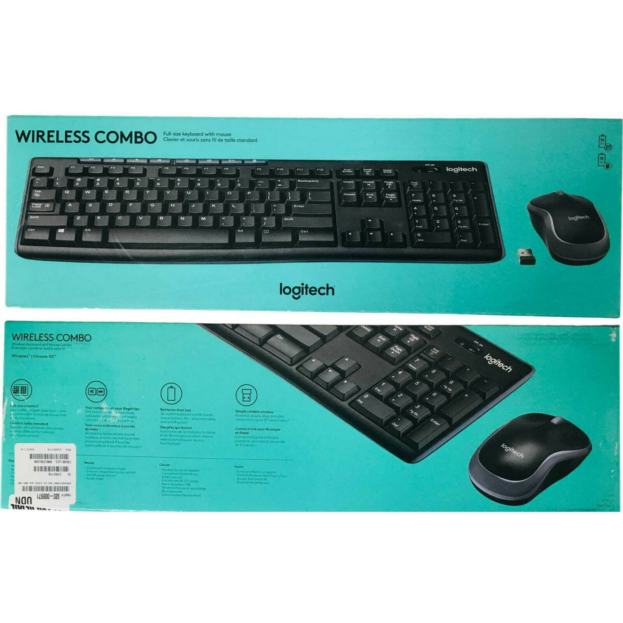 ロジクール ワイヤレスマウス キーボード セット 無線 ワイヤレスコンボ MK270 [ M185 + K270 ] i8my1cf Amazon.co.jp: ロジクール ワイヤレスマウス キーボード セット