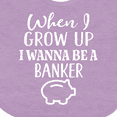 thumbnail image 4 of Inktastic Banker Future Job Boys or Girls Baby Bib, 4 of 4