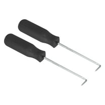 Uxcell 142mm O Ring 90 Degree Pick Oil Seal Gasket Precision Puller Remover Tool, Black 2 Pack