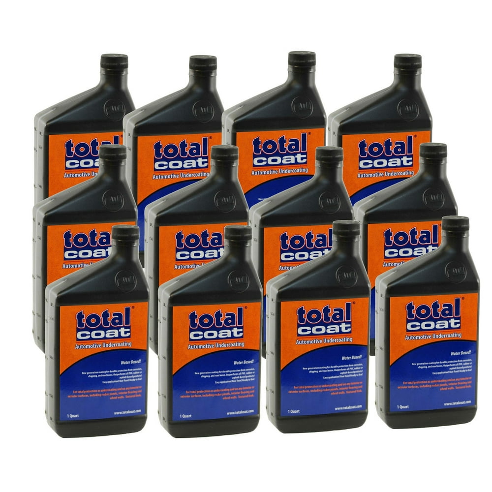 Total Coat Undercoating for Vehicles WaterBased Formula Auto