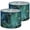 Color 3, variant on Linen Drum Lamp Shades Teal Landscape Blue Forest Textured Panoramic Abstract 13" x 13" x 10" Lampshade for Table Lamps Floor Lamps Lamp Shade Replacement Easy Assembly Required