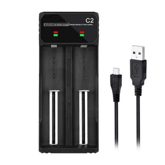 Universal 2A Battery Charging ABS Build For 21700 18650 Fast Speed Charging