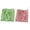 Green pink, variant on POYOGA Soap Loofah Scrubber Soft Textured Body Buffer Durable Bath Essential