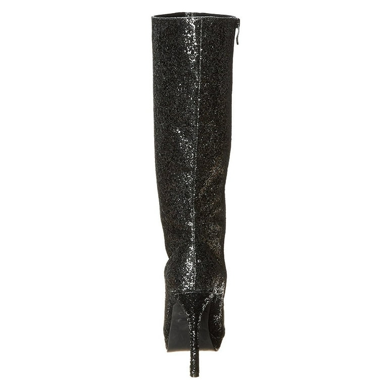 Zara top sequin boots