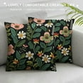 thumbnail image 3 of GOSMITH  Pink Jasmine Flower Four Seasons Universal Pillow Cover Cushion Cover Sofa Fabric Cushion Cover Home Decoration, 3 of 5