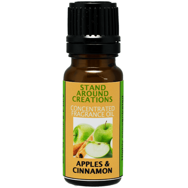 APPLES & CINNAMON FRAGRANCE OIL .33FL. OZ.