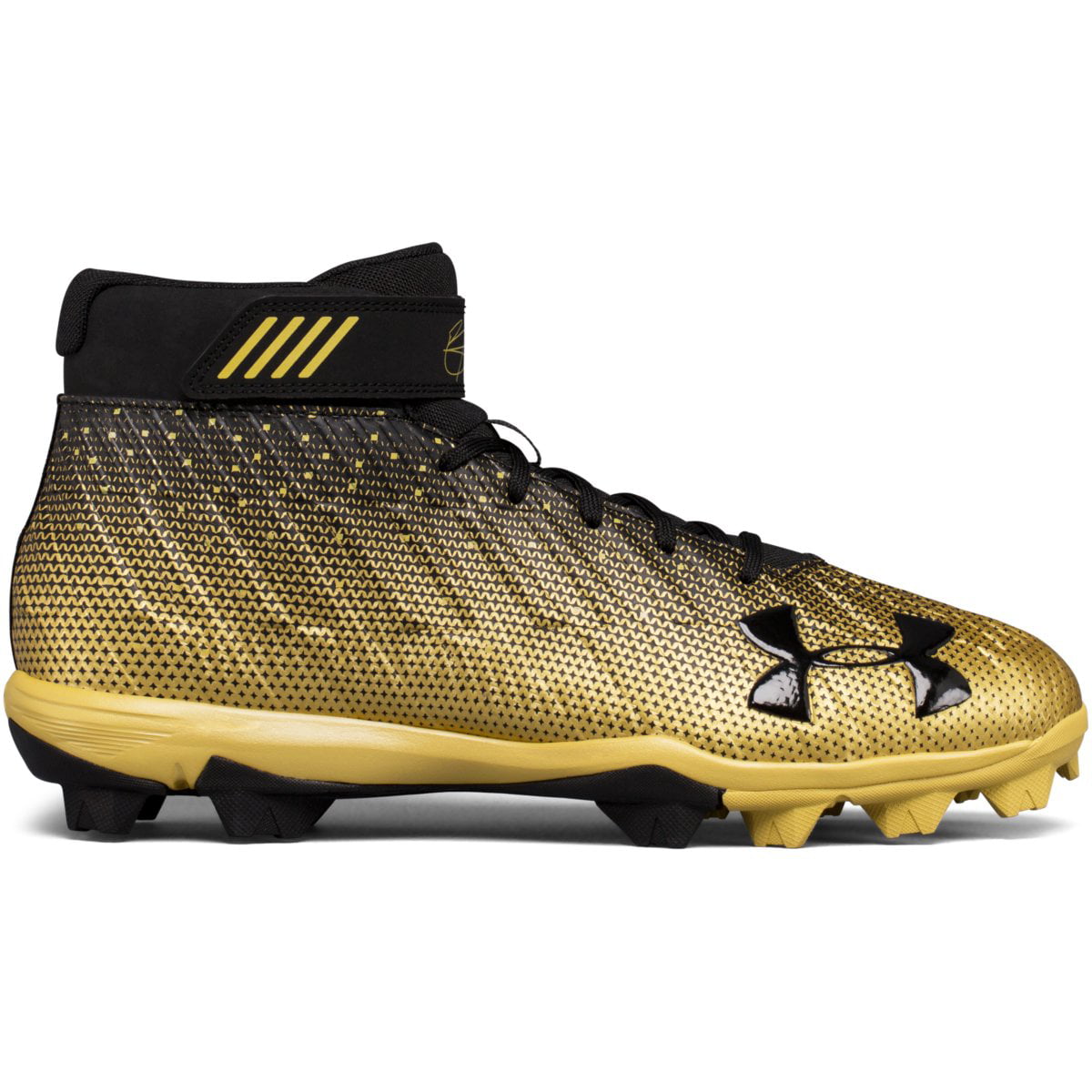 $130 Under Armour Harper One Mid ST Men’s Size 13 Baseball Cleats 1278699-100 