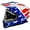 LIBERTY - Gloss Red/White/Blue, variant on Castle X, 36-28081, Adult Dual Sport Snowmobile Helmet - Heated Shield - CX200 - SOLID - Matte Black, X-Small