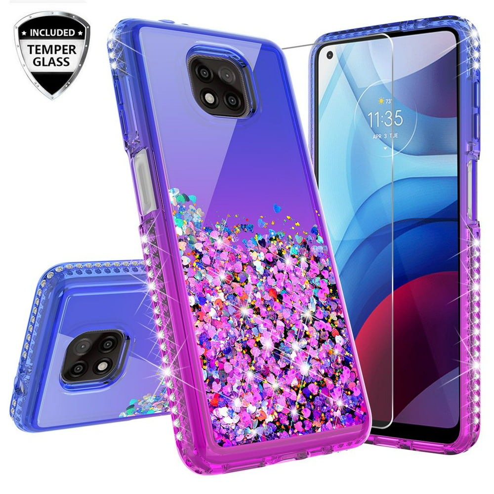 Liquid Glitter Phone Case for Motorola Moto G Power 2021 Case Cover