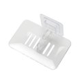 thumbnail image 3 of 2 soportes para jabonera de pared para ducha, baño, cocina, fregadero, jabonera Blanco Color Marrón, 3 of 9