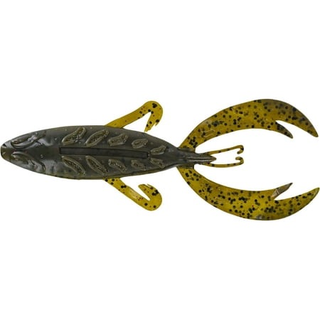 Big Bite Baits Rojas Fighting Frog Creature Green Pumpkin/Watermelon Red Flake Laminate