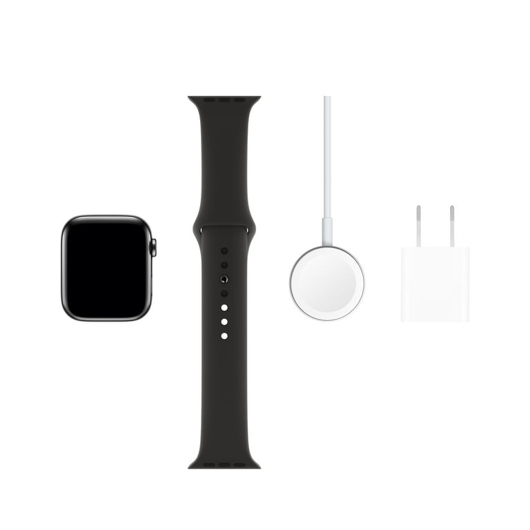 Apple Watch Series 5 GPS + Cellular, 44mm Space Black Stainless