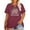 4-Purple, variant on XCHQRTI Leopard Be Kind Shirt for Women Plus Size Graphic Tees Short Sleeve Tops
