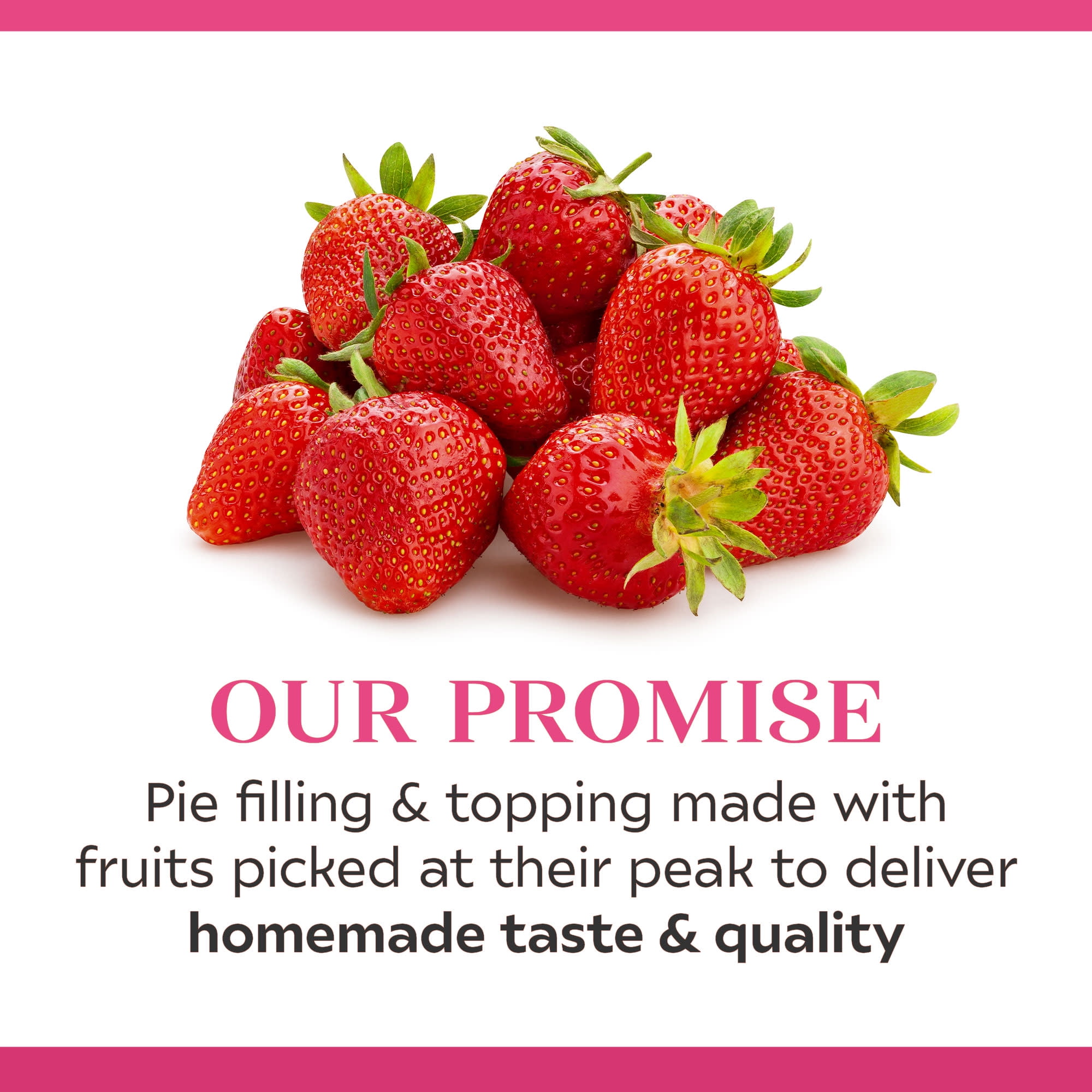 (3 pack) Duncan Hines Wilderness More Fruit, Strawberry Pie Filling and Topping, Ready to Use, 21 oz.
