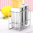 thumbnail image 1 of Stainless Steel Ice Cream  Set, DIY Kitchen Tool with Cleaning Brush Kit, for Frozen Treats, 1 of 7