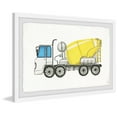thumbnail image 2 of Marmont Hill Concrete Mixer Truck Framed Wall Art, 2 of 6