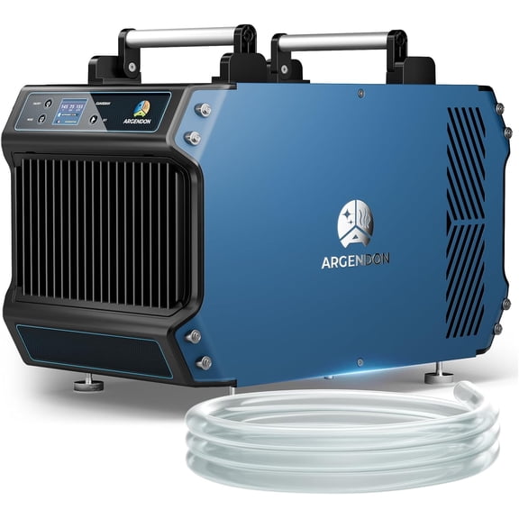 ARGENDON 180 Pints Crawlspace Dehumidifiers with Pump and Drain Hose,Commercial Dehumidifier for Basement, Industrial Large Spaces, Basement, Job Sites, cETL, Up to 2,300 sq. ft.5-Year Limited Warran