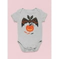 thumbnail image 3 of Bat With Pumpkin Bodysuit Infant -Image by Shutterstock,  24 Months, 3 of 4