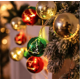 thumbnail image 2 of Cadena de luces de árbol de Navidad árbol de Navidad decorado bola de Navidad lámpara de bola de Navidad bola de luz interior 2M, 2 of 5