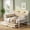 Full-White, variant on Vipuse Daybed with LED Light, Heavy Duty Metal Twin Bed Frame with Upholstered Storage Headboard & Charging Station, Day Bed Pop Up Trundle Bed Twin for Living Room,Bedroom and Guest Room,Black