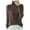 Z1-Brown, variant on Shadoumai Crossover Turtleneck, Women'S High Stretch Turtle Neck Long Sleeve Bottoming Pullover Tops