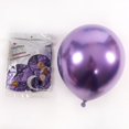 thumbnail image 4 of Globos metálicos de látex de alta calidad para niños, decoración de fiesta de boda, color dorado, plateado, fruta verde, 5/10/12 pulgadas, 4 of 4