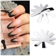 thumbnail image 3 of TopLLC Nail Art Plastic Model Steel Model Crystal Nail Making Template 2PCS Nail Art, 3 of 9