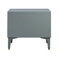 thumbnail image 5 of TOV Furniture Divine Grey Nightstand with Brass Accents, 5 of 9
