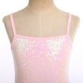 thumbnail image 5 of IBTOM CASTLE Toddler Kids Girls Sequins Camisole Ballet Dance Dress Glitter Stars Tutu Skirted Leotard Ballerina Gymnastics Dancewear for Child, 5 of 8