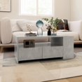 thumbnail image 3 of vidaXL Table Basse Gris Béton 102x55x42 cm Bois Manufacturé, 3 of 5