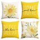 thumbnail image 1 of Juego de 4 fundas de almohada AVOIN colorlife Home Sweet Home, 1 of 7