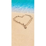 Club Pack of 240 Beach Love Printed Hanky Swankies Pocket Facial Tissues