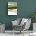 thumbnail image 4 of Canvas Wall Art - Janel Bragg 'Landscape in Green Gold and Pink II' Wall Art for Living Room, Bedroom, or Office Décor by Trademark Fine Art - 35 x 47 Inches, 4 of 4