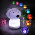 thumbnail image 1 of Multicolor LED Night Light for Kids Room - Soft Glow Baby Lamp for Bedroom, 1 of 1