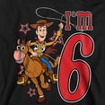 thumbnail image 4 of Toy Story Boys/Girls I'm 6 Woody Birthday Hoodie, 4 of 4