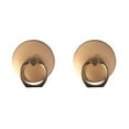 thumbnail image 4 of kurtrusly Finger Grip Metal Ring 360° Stand Holder For Mobile Phone Tablet Round Ring Tyrant Gold 2Set, 4 of 6